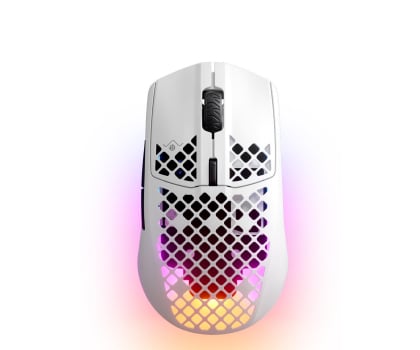Myszka bezprzewodowa SteelSeries Aerox 3 Wireless Snow (2022)